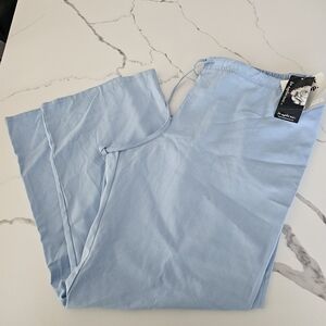 Los Angeles Rose Flare Leg Low Waist Pant Scrubs sz 3XL